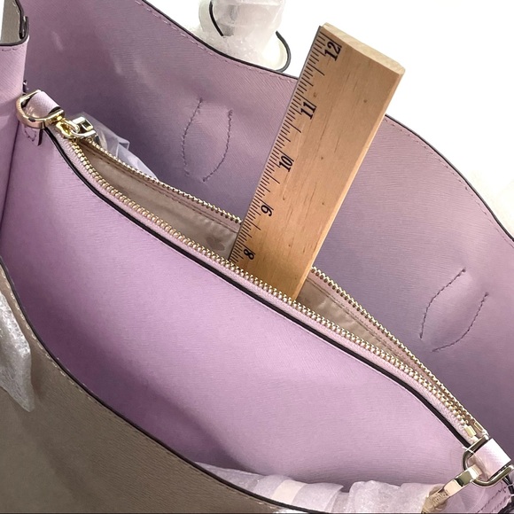 Kate Spade New York Medium Satchel Bag Open Top WKRU5696 EVA WRMBE/BLSH(535) NWT - Picture 16 of 16